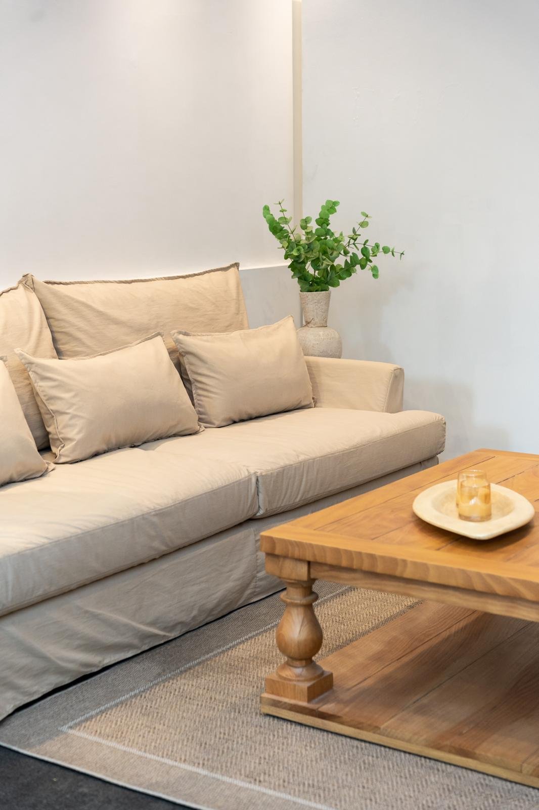 Sofa Verona Enfundado Tussor