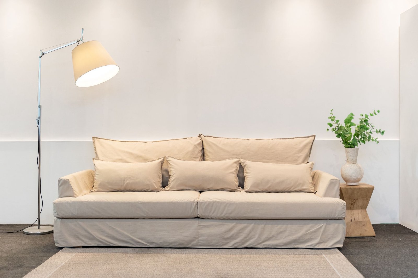 Sofa Verona Enfundado Tussor