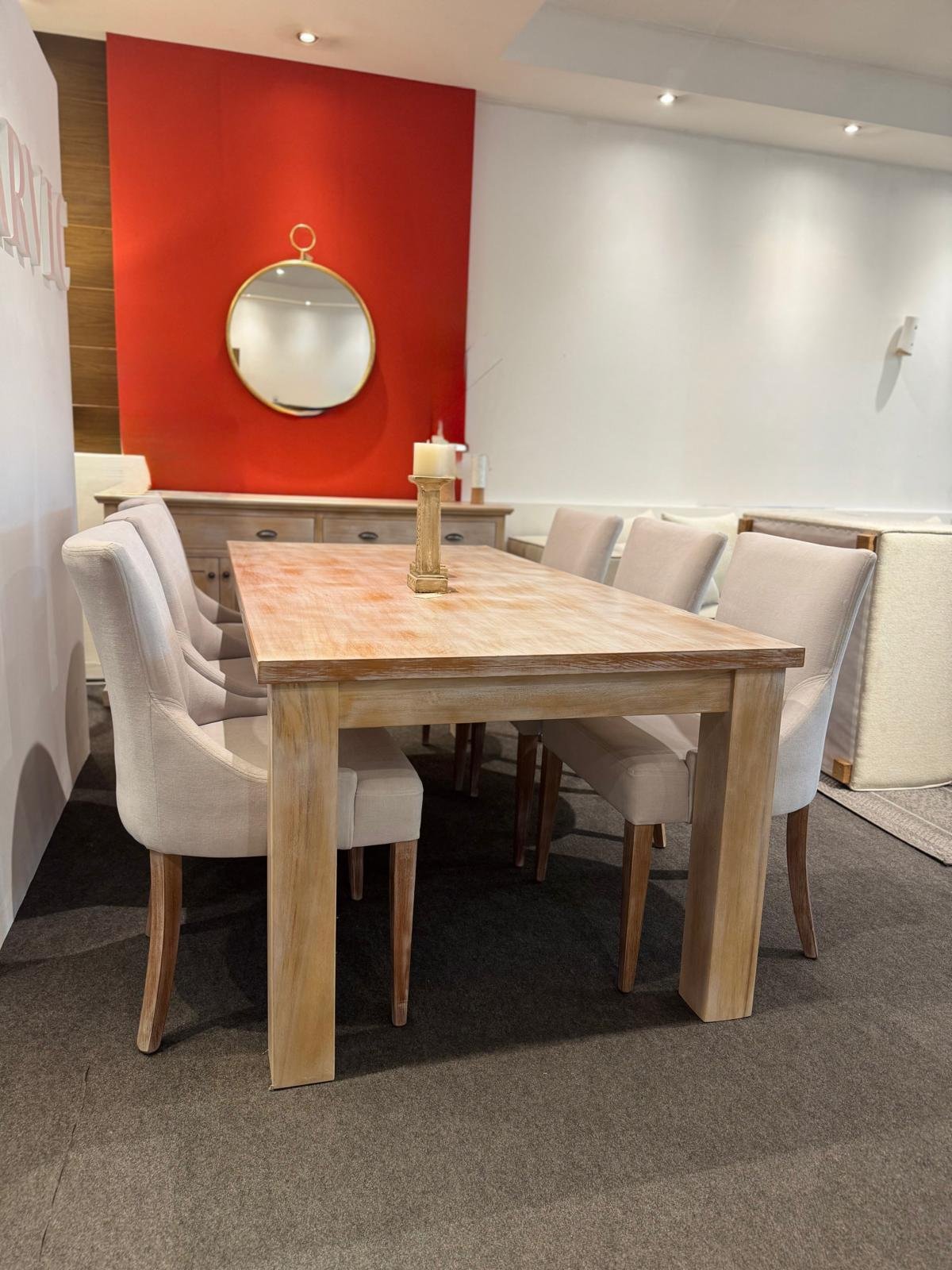 Juego Comedor Anna · Renovación de stock